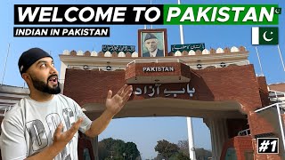 CROSSING INTO PAKISTAN 🇵🇰 FROM INDIA 🇮🇳  Attari Wagah Border  Indian Visiting Pakistan [upl. by Neela932]