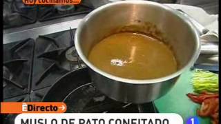 Receta de Muslo de pato confitado ED [upl. by Clementi]