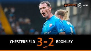 Chesterfield vs Bromley 32  Hosts book their place at Wembley  National League Highlights [upl. by Nahsar178]