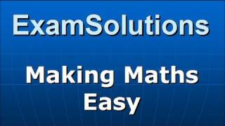 Algebraic long division  Quartic Example  ExamSolutions [upl. by Akemej666]