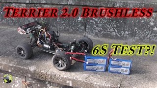 Ansmann Terrier 20 Brushless Test 6S  FULL HD  Deutsch [upl. by Chalmer]