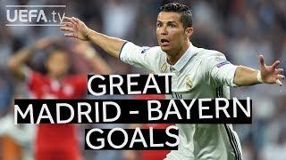 RONALDO ÉLBER ZIDANE Ten great MadridBayern goals [upl. by Romelle]