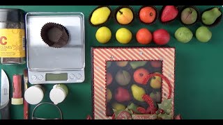 Make your own Marzipan Fruits [upl. by Suissac]