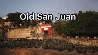 Old San Juan Puerto Rico Evening Stroll [upl. by Ellevehs283]