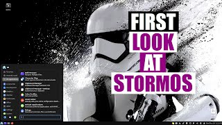 StormOS Is A Beginner Friendly Arch Based Distro [upl. by Lannie656]