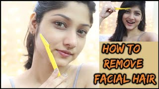 HOW TO SHAVE YOUR FACE AT HOME  Demo Dos and Donts  Manasi Mau [upl. by Stefanac992]