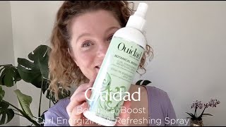 Ouidad Botanical Boost® Curl Energizing amp Refreshing Spray [upl. by Aitsirt482]