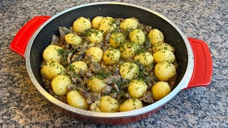 Picadinho de Carne Com Batata  Delícias da Eleni [upl. by Parnas]