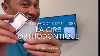 Comment utiliser la cire orthodontique [upl. by Simona]