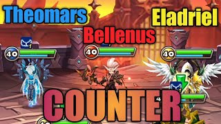 Counter Theomars Bellenus Eladriel World Guild Battle Summoners War STC Channel [upl. by Reube31]