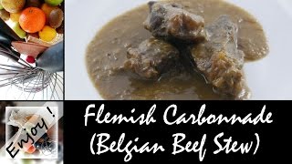 Flemish Carbonnade Belgian Beef Stew the easy recipe [upl. by Gaudette720]