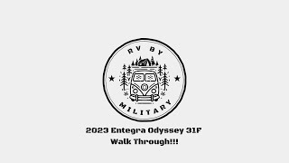 2023 Entegra Odyssey 31F Walk Through [upl. by Aicilak]