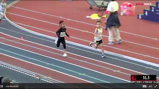 The Greatest 5YearOld 400m Race Of All Time [upl. by Nosnibor]