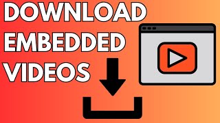 How to Download Embedded Videos From Any Website 2024 [upl. by Natloz]