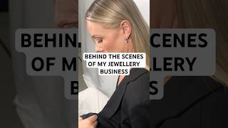 Behind the scenes of my new jewellery business Shorts shortsvideo microbusiness womensbusiness [upl. by Nehttam]