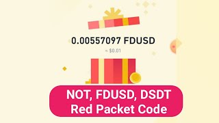 Binance Red Packet Code Today  Red Packet Code In Binance Today [upl. by Winzler66]