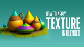 How to apply Texture in Blender  Deepak Graphics Hindi [upl. by Brinn423]