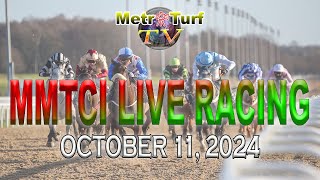 11 October 2024  Philippines Horse Racing Live  Metro Manila Turf Club Inc [upl. by Mit859]