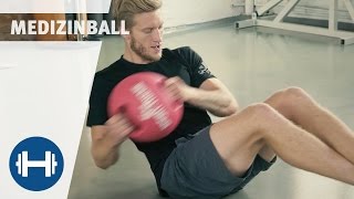 Workout mit Medizinball  TabataTraining  Fitness amp Kraftsport  SportThieme [upl. by Ransome]