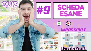 INCROCI IMPOSSIBILI  SCHEDA ESAME 4  40 QUIZ  QUIZ PATENTE  ESAME DI TEORIA [upl. by Nwahsar]