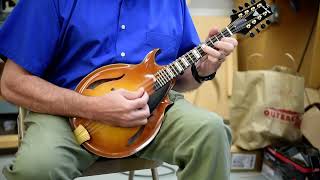 Dudenbostel 2 Point Mandolin quotGrand Nouveauquot part 2 sn 100 Played by Mike Whitehead [upl. by Oj]