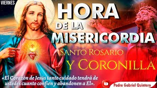 ❤️‍🔥LA HORA DE LA MISERICORDIA Coronilla dela Misericordia y Santo Rosario de hoy viernes 5 de abril [upl. by Giusto232]