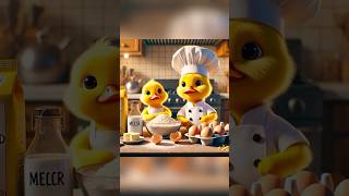 🐥 Cute Ducks Make Their Own Fried Purple Sweet Potato Balls 🍠  Adorable Cooking Adventure ducks [upl. by Jeff679]