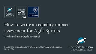 The Agile Initiative Integrating equality diversity and inclusion in research design [upl. by Akenet65]