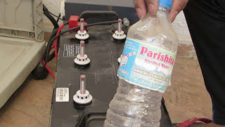 How to fill Distilled Water in inverter Battery  UPS Yourselves [upl. by Goldin]