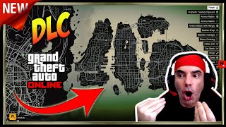 NOVO DLC GTA ONLINE ATUALIZAÇÃO GIGANTE  NOVO MAPA NOVOS CARROS POLICIAIS GTA RP NOS CONSOLES [upl. by Labana]