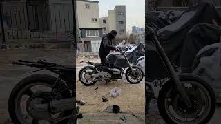 올드바이크 BMW 카페레이서 만들기 1탄 R1100RT Cafe racer custom [upl. by Natanoj]