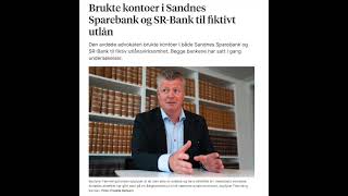 Del 8 Den Sort Dragen i Rogaland Brukte kontoer i Sandnes Sparebank og SRBank til fiktivt utlån [upl. by Ainollopa]