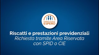 Come richiedere il riscatto o la prestazione previdenziale [upl. by Liza]