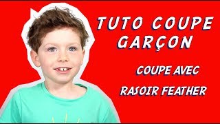 COUPE GARÇON CHEVEUX COURTS ✂ COIFFURE [upl. by Ginzburg]