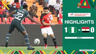 Nigeria 🆚 Egypt Highlights  TotalEnergiesAFCON2021  Group D [upl. by Eiddam]