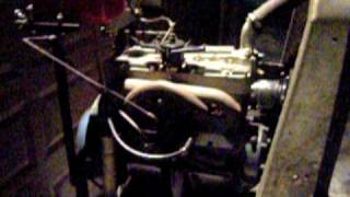 MODEL A ENGINE COMPRESSION RATIO 7p5 GEROLDS 4 HOURS RUN TIME 022110MOV [upl. by Whitman]