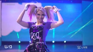 Alexa Bliss Entrance FireFly FunHouse  WWE ThunderDome RAW January 25 2021 8k [upl. by Fields]