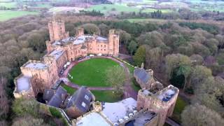 Peckforton Castle Drone Footage [upl. by Bellanca523]