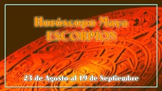 Horóscopo Maya Escorpión  Características [upl. by Ahsya]