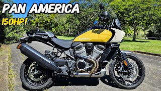 HarleyDavidson 2023 Pan America Review  Ride Along amp Personal Opinion [upl. by Gothurd23]