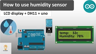 How to use humidity and temparature DH11 sensor [upl. by Liza825]