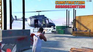 Construction Assassination GTA V Mission  Lesters Assassination Side Missions [upl. by Erine]