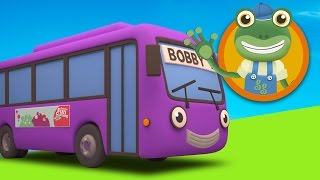 Bobby the Bus visits Geckos Garage  Bus Video For Kids [upl. by Molini]