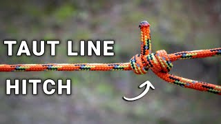 How to Tie a Taut Line Hitch Quick Version [upl. by Dearman961]