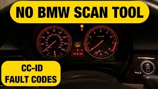 How To Read BMW Fault Codes Without A Code Reader  E90 335i [upl. by Nealey]