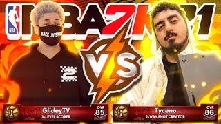 I CAUGHT TYCENO STREAMING NEXT GEN NBA 2K21 SO I STREAM SNIPED HIM TYCENO VS GLIDEY [upl. by Hartwell779]