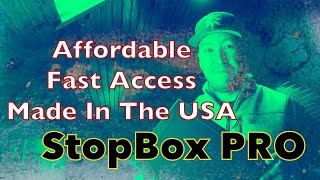 Affordable Gun Storage That DOESN’T Require Batteries StopBox Pro  FPS Outdoors Review [upl. by Maffa]