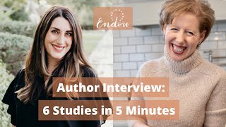 6 studies in 5 minutes A Conversation with Emily Stimpson Chapman [upl. by Nadine]