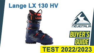 Lange LX 130 HV  NeveItalia SkiTest 20222023 [upl. by Onihc]