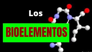 LOS BIOELEMENTOS [upl. by Gretchen207]